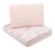 Set de cuna Bear and Rabbit de Sensillo, almohada y manta suaves.