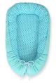 Baby Nest Double-sided Premium Cocoon For Infants Bobono- Mint Rosette