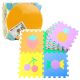 Alfombra Puzzle Educativa de Espuma EVA Frutas y Dulces