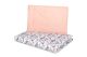 Ropa de Cuna Sensillo - Juego de Sábanas Mariposas Rosa 100x135