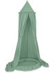 Set dosel y nido con volante My Sweet Baby - Verde Pastel