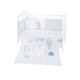Juego de cama 6 piezas Kikkaboo Little Fox para bebé