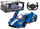 Modelo de Coche RC Ford GT 1:14 con Puertas Abiertas Azul