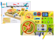 Tablero manipulativo sensorial de Lean toys con luces LED