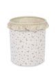 Cesta para Juguetes Beige Rosa Sensillo - Almacenamiento Infantil