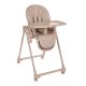 Trona Kikkaboo Pastello 3 beige con altura regulable
