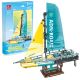 Modelo de Barco de Vela Type 65 - Lean Toys