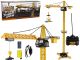 Grúa enorme con control remoto R/C altura 183 cm
