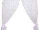 Cortinas para habitación de bebé My Sweet Baby - Corazones colgantes