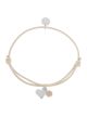 Llamador de Ángeles Pulsera Mea Proudmama - Corazón Plata
