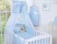 Juego de Cuna 5 piezas My Sweet Baby - Cielo Azul y Corazones