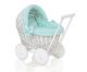Carro de Muñecas de Mimbre My Sweet Baby con Ropa Mint