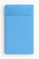 Sábana Ajustable de Jersey de Algodón My Sweet Baby 120x60 cm - Azul