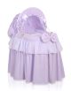 Cesta de Mimbre para Muñecas My Sweet Baby - Moisés Princesa Lila