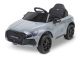 Coche eléctrico Audi RS3 Toyz en gris con diseño moderno.
