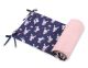 Protector Universal para Cuna My Sweet Baby - Conejos Azul Marino