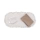 Colcha para capazo Candela crudo Cambrass extendida