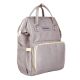 Bolsa de mamá Siena Beige Kikkaboo - Práctica y Elegante