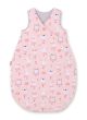 Cotton Sleeping Bag For Children, Size M, 3-12 Months, Tog 2.5, All-season - Ballerinas Powder Pink