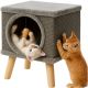 Rascador para Gatos con Cama Purlov - Casa de Sisal