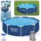 Piscina de Jardín con Bomba Bestway 305x76 cm