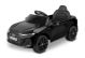 Coche eléctrico Toyz Audi A5L negro con luces encendidas.