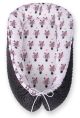 Cocoon Doble Cara Premium My Sweet Baby para Bebés - Rosa Cebra
