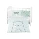 Juego de cama 2 piezas Kikkaboo Bear with me Menta