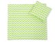 Juego de minicuna para Bebés My Sweet Baby - Duvet y Almohada Chevron Verde