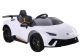 Coche eléctrico a batería Lamborghini Huracan Blanco