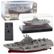 Barco de Control Remoto Militar Plateado 15cm