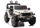 Jeep Rubicon 4x4 Batería 24V Vehículo Eléctrico Blanco
