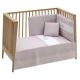 Jgo 2 Pcs.colcha I-v. Cuna 70 Mini Windsord Rosa 70x140x3 Cm - Cambrass