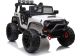 Coche Eléctrico Jeep JC666 para Niños Color Blanco