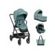 Carrito de bebé 3en1 Kikkaboo Mia Menta 2026