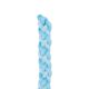 Protector trenzado 180cm Kikkaboo - Cojín de lujo azul