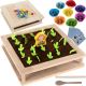 Puzzle de Madera Kruzzel - Juego 2 en 1 para Niños