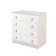 Cómoda Elon Beige Kikkaboo para Bebé con 4 Cajones