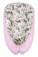 Cocoon Doble Cara Premium My Sweet Baby para Bebés - Flor de Peonía