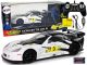 Coche Deportivo R/C 1:18 Corvette C6.R Blanco con Luces