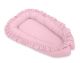Baby Nest Premium Cocoon For Infants With A Ruffle My Sweet Baby- Pink