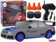 Coche Deportivo Control Remoto R/C 1:24 Gris con Ruedas Intercambiables