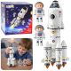 Cohete Espacial Educativo 5 en 1 con Luces y Sonidos