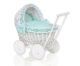 Cochecito de Muñeca My Sweet Baby con Ropa de Cama Mint