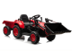 Tractor recargable con cubo BW-X002A Rojo