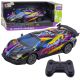 Coche Deportivo Teledirigido con Luces LED Color Púrpura 1:22