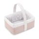Cesta Canastilla 22.5x29x29 Cm Plumeti Rosa - Cambrass