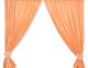 Cortinas para Habitación de Bebé - Corazones Naranjas - My Sweet Baby