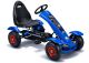 Go-Kart de Pedales Infantil Azul con Ruedas Inflables