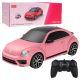 Coche teledirigido Volkswagen Beetle rosa con cambio de color 1:24